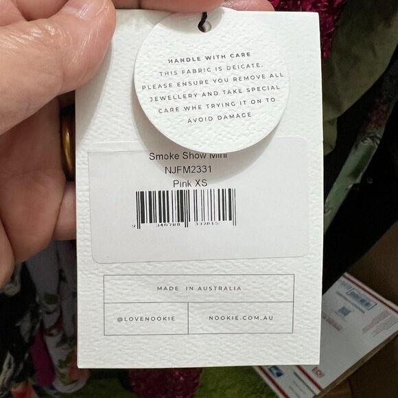 Nookie Smoke Show Mini Bodycon Sequined Dress in Pink - Picture 5 of 9